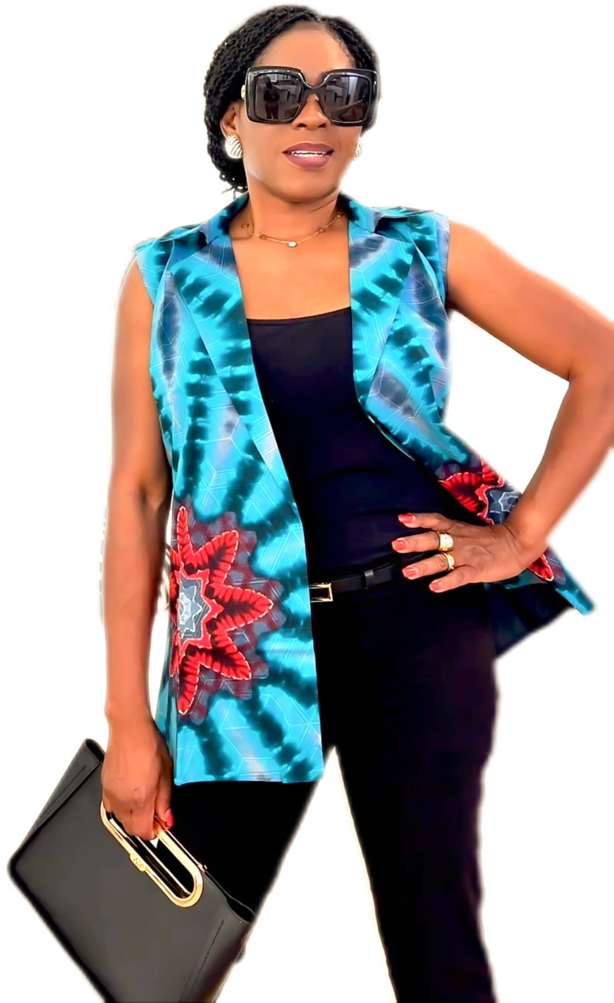 Alero Print Sleeveless Top